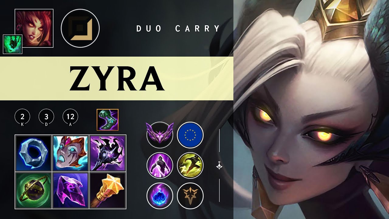 Zyra Carry vs Kai'Sa - EUW Master Patch 26.02