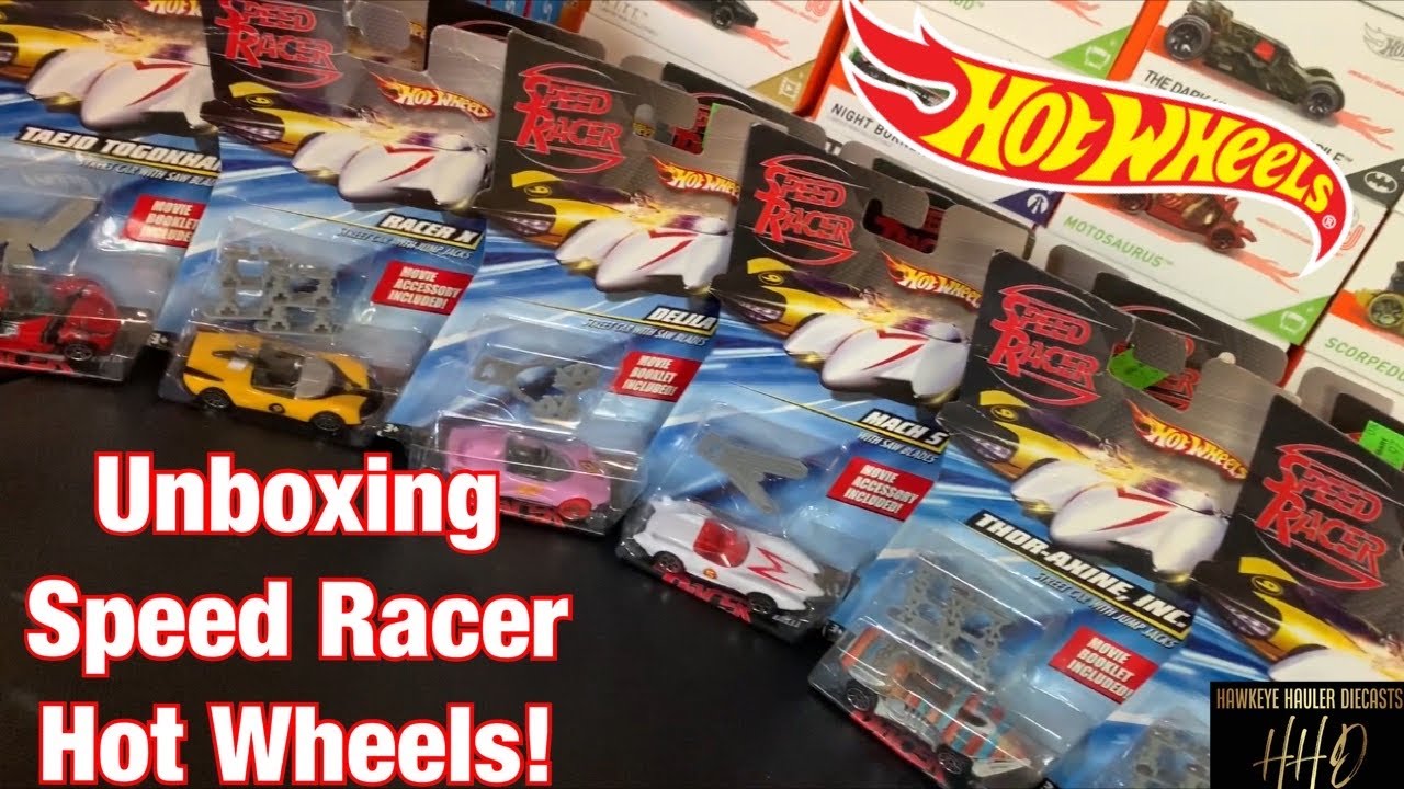 Распаковка литой машинки Hot Wheels Speed ​​Racer! — Объявление победителя розыгрыша