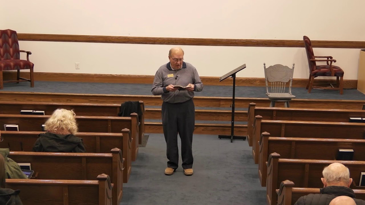 Carl Sims Wednesday Night Bible Study 1/14/2026