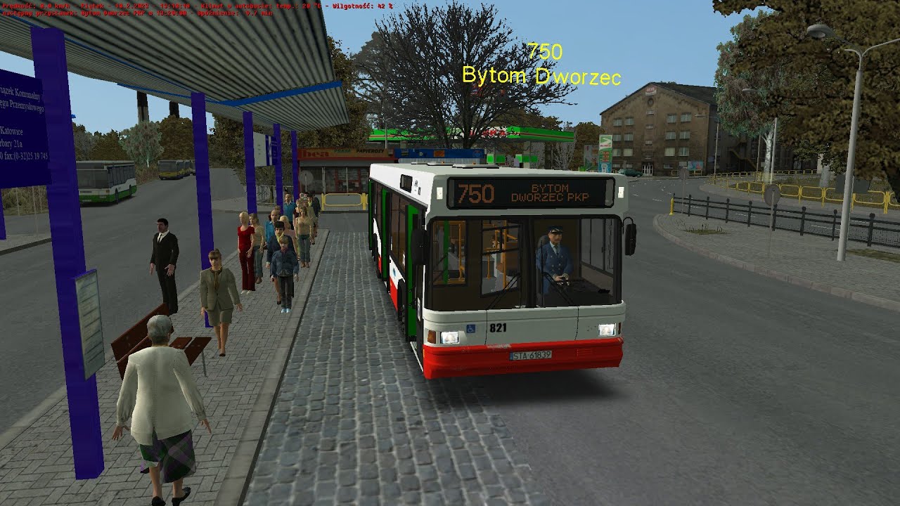 [OMSI2] #3 Maz-em po Bytomiu Linia 750 Bytom Dworzec-Miechowice Plejada-Bytom Dworzec