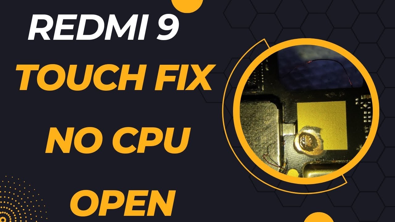 Redmi 9 Prime / Poco M2 Touch Not working Fix without CPU Open | Mobile Garage