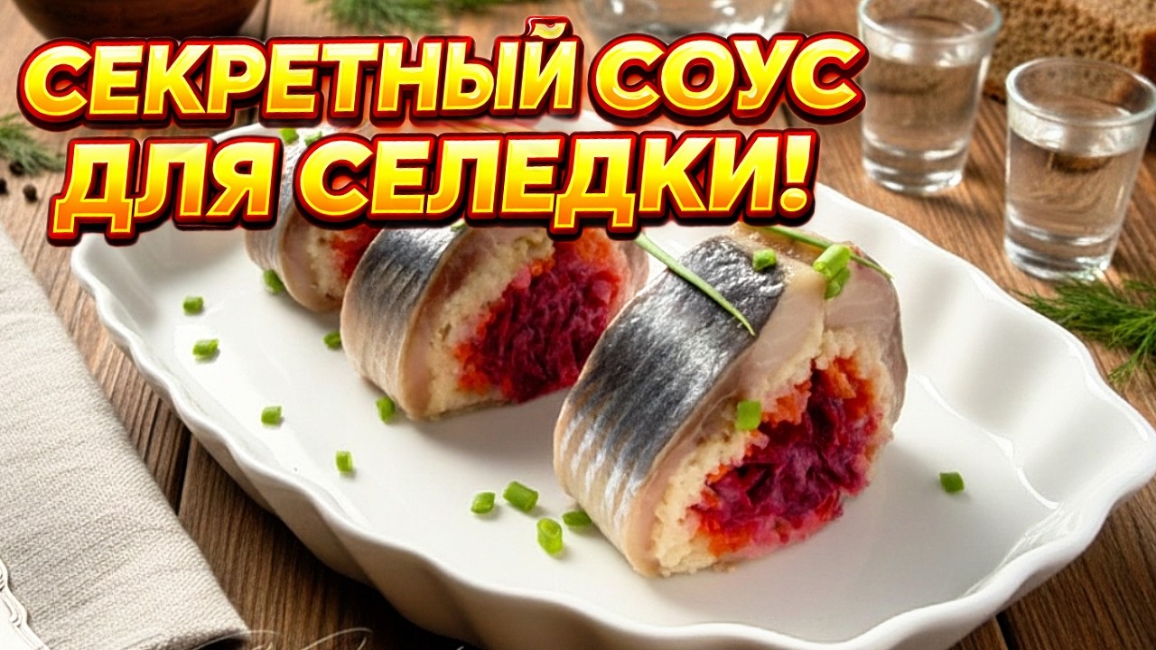 Селедка «Благородная» - ИДЕАЛЬНАЯ ЗАКУСКА: ДОБАВЬТЕ ЭТО В СЕЛЕДКУ!