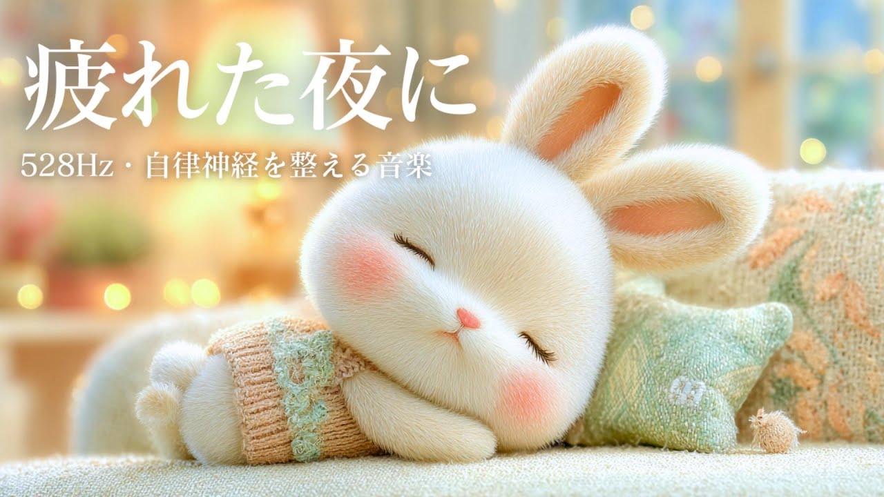 【自立神経を整えるBGM】一日頑張ったあなたへ｜疲れを癒して、心に広がる優しいピアノBGM