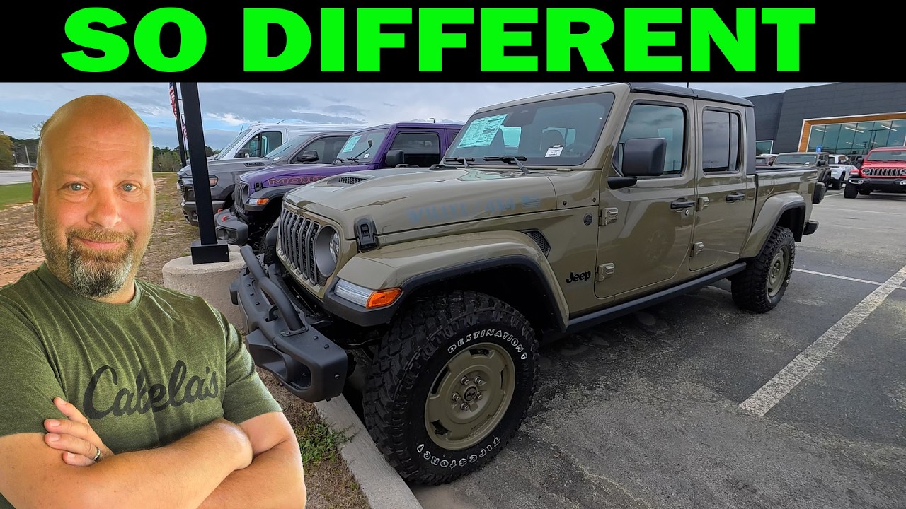 Обзор Jeep Gladiator Willys 41 EDITION 2026 года! Мне нравятся изменения!