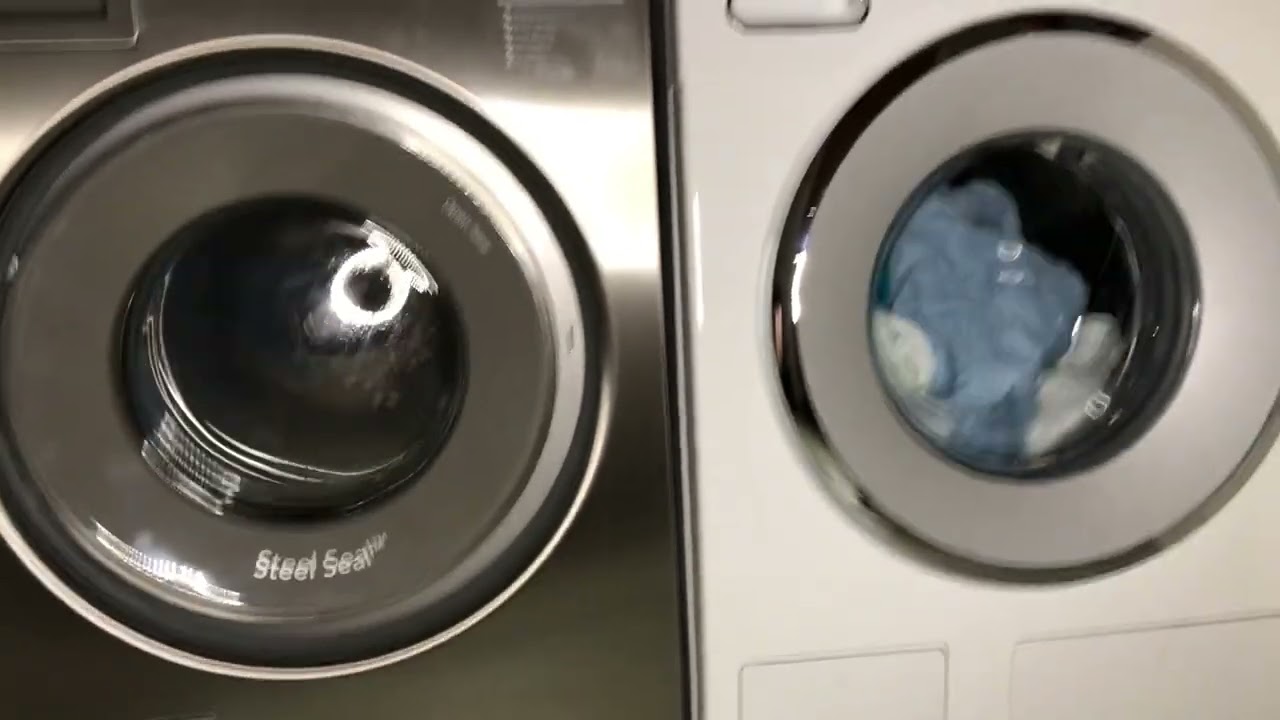 Asko W6098X.S VS Miele WMV960WPS - Spin Race
