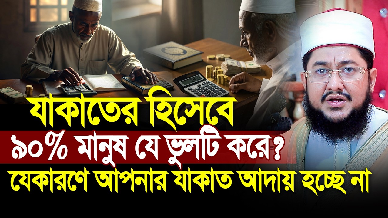 ২০২৬ সালে যাকাত কত দিতে হবে? সম্পূর্ণ হিসাব জানুন | সাদিকুর রহমান আজহারী