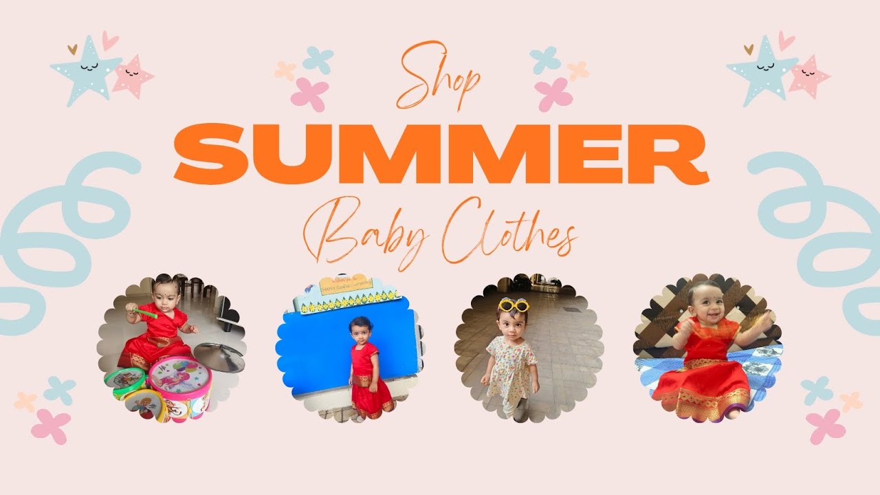Affordable soft cotton Baby Girl Clothes Haul for Summer ☀️👶@PrathameshBalacheKapade 
