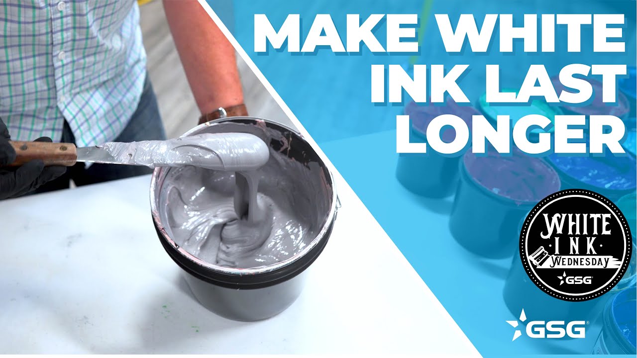 How to Make Your White Inks Last Longer By Using a Gray Underbase