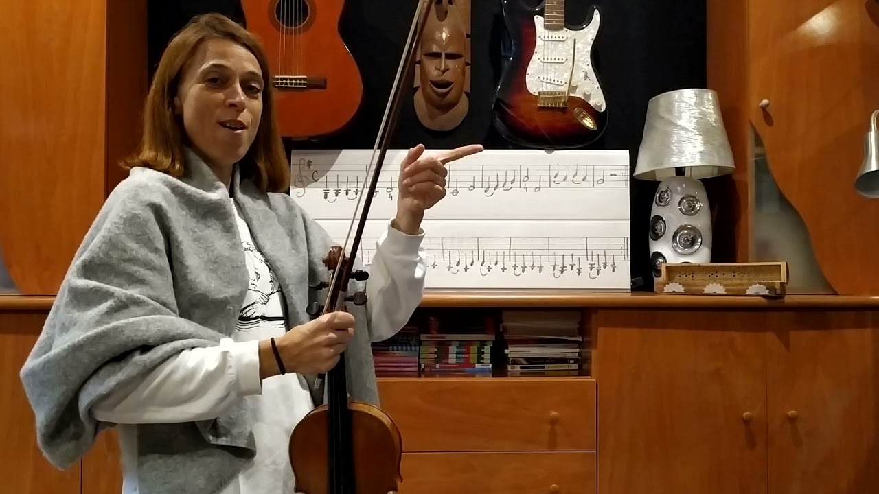 Leçon 50 de violon: 2 exercices en Sol Majeur