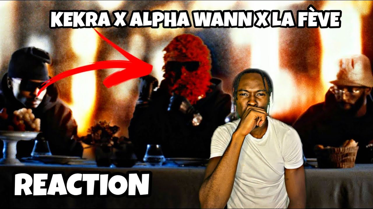 AMERICAN REACTS TO FRENCH DRILL RAP! Kekra - Ingé son feat. Alpha Wann, La Fève (Clip officiel)
