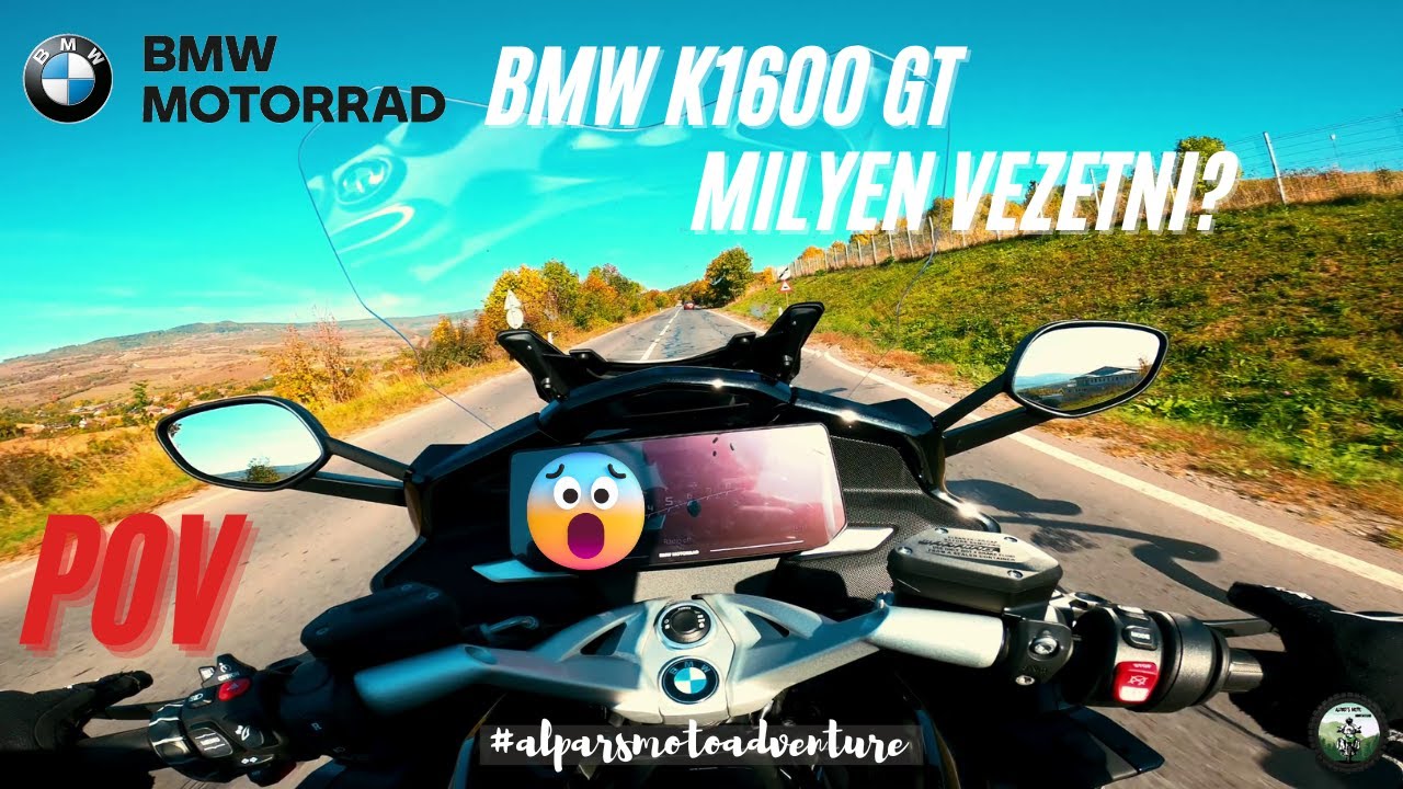 Milyen vezetni? BMW K 1600GT 2023 POV #alparsmotoadventure