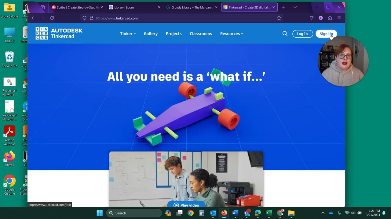 Introduction to 3D Printing and Design Class