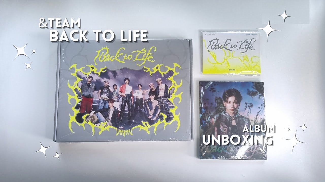 ₊˚✧unboxing &team back to life 𓂃 ࣪ ִֶָ˚☾✧˚₊