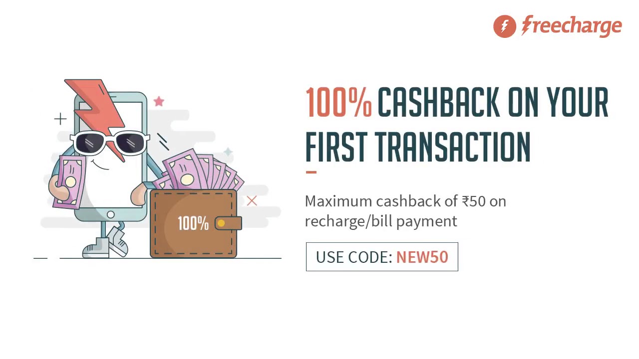 Freecharge New50 offer