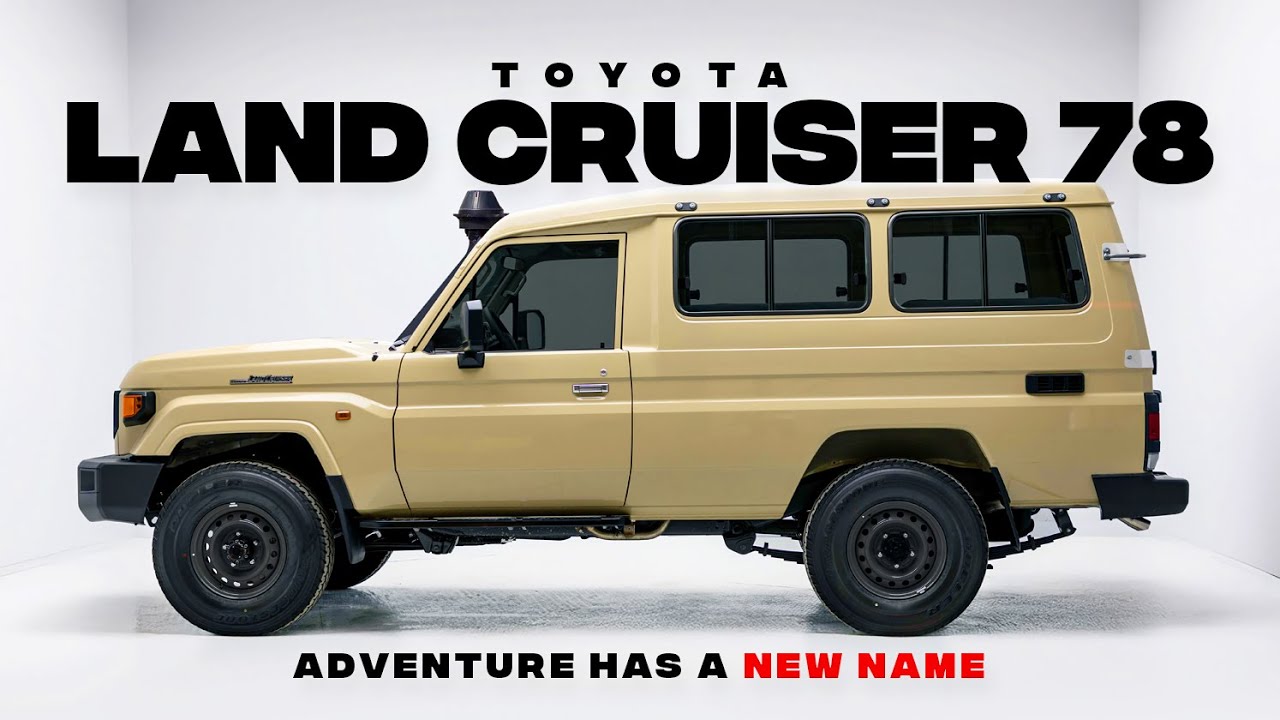 2025 Toyota Land Cruiser 78 4.0L V6 Automatic | Ultimate Off-Road Machine