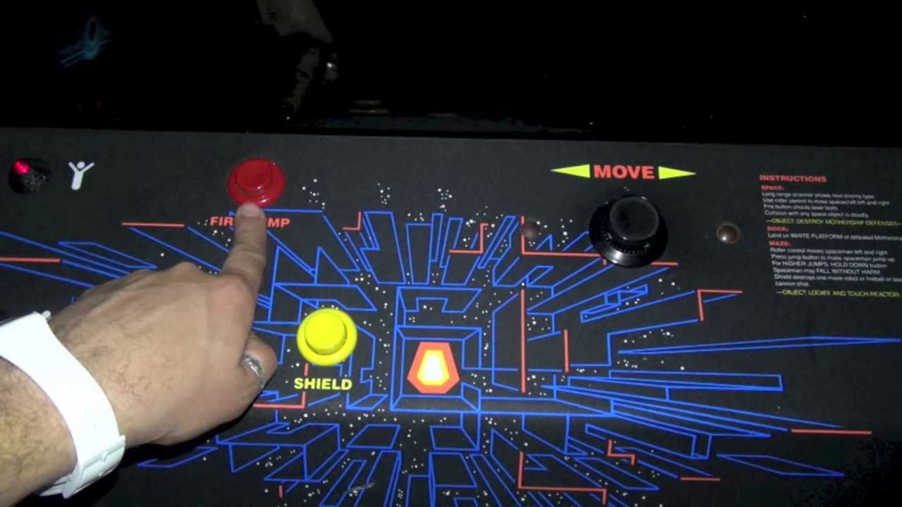 My Atari Major Havoc Review - Tempest Conversion Dedicated - Vector Game 1983