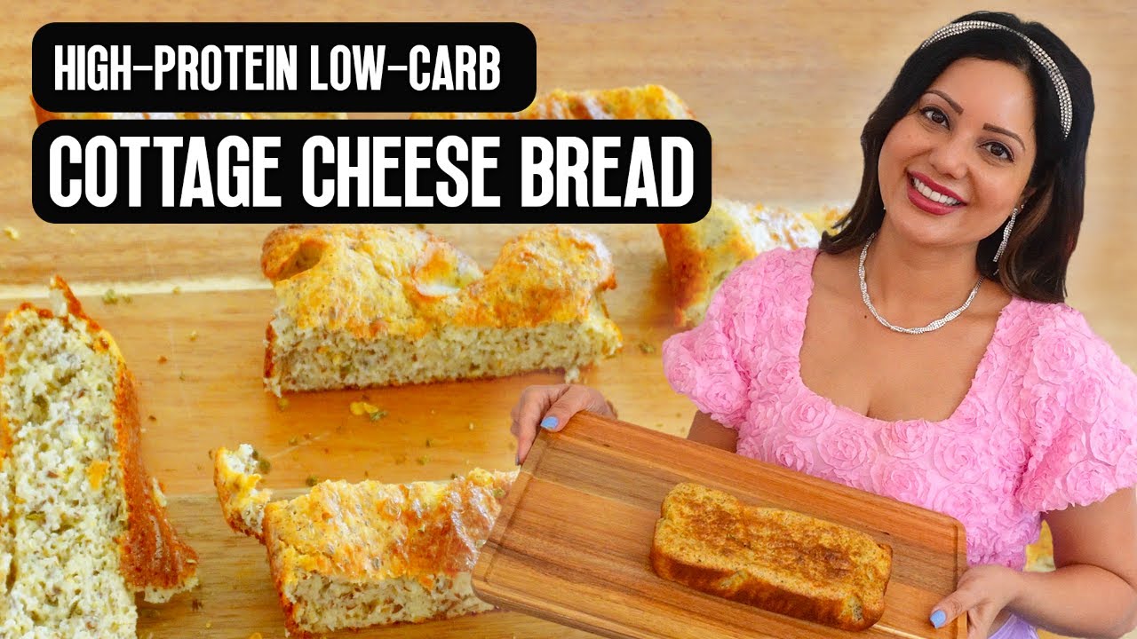 Bread That Helps You Lose Weight?!| High Protein, Low Carb Cottage Cheese Bread Recipe