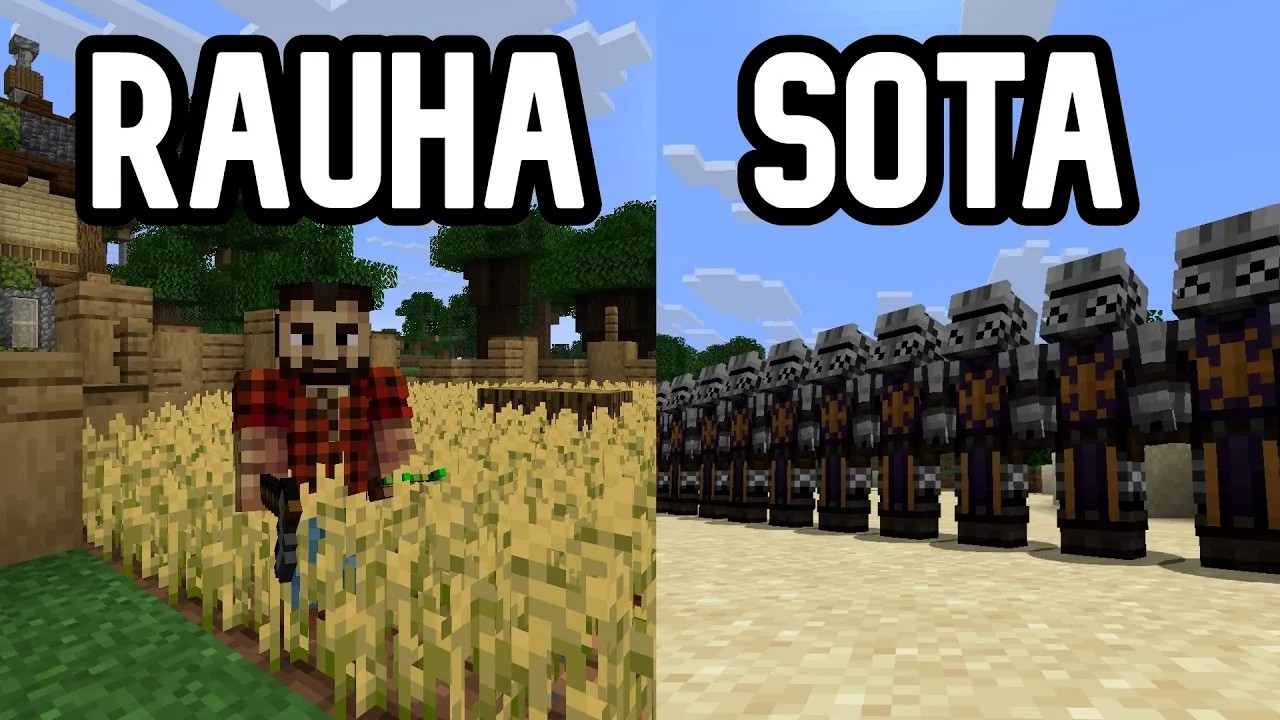 100 Pelaajaa Simuloi Sivilisaation Minecraftissa!
