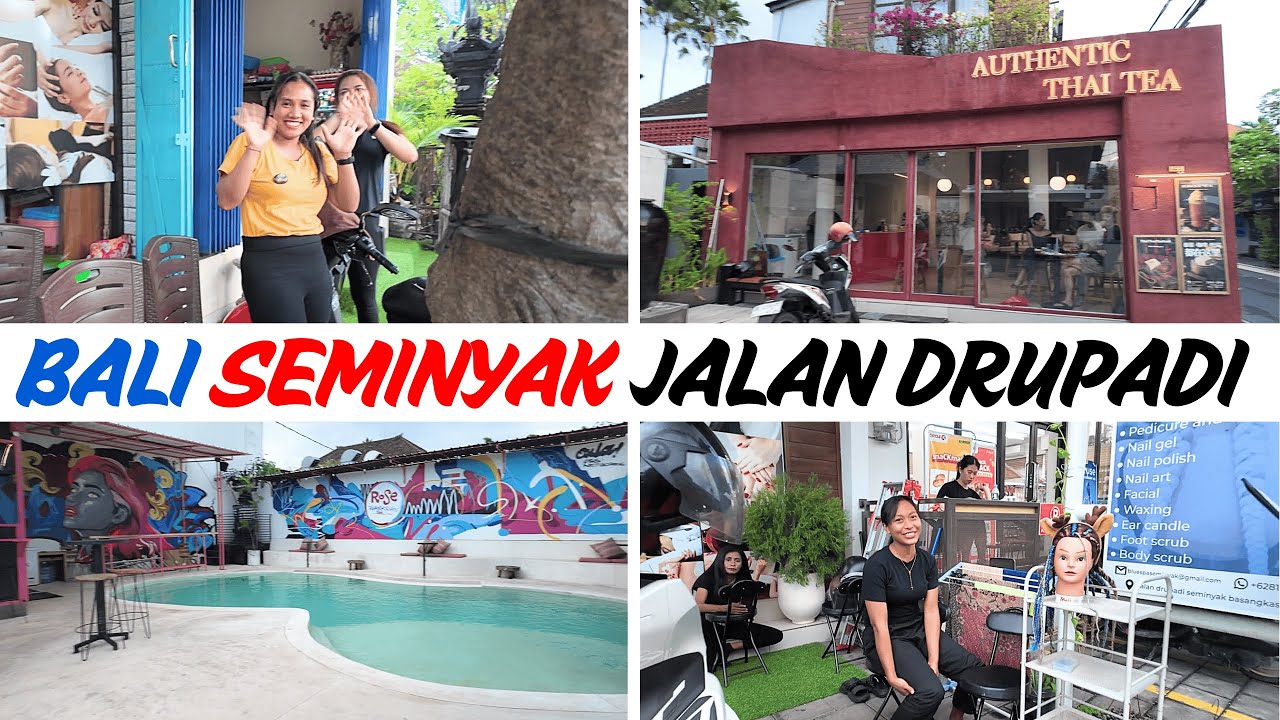 Bali Seminyak Street Walking Tour Today 2025