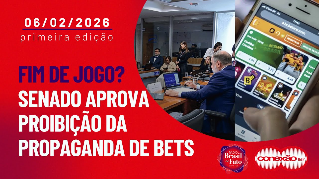 Fim de jogo? Senado aprova proibição da propaganda de bets | Conexão BdF - 1ª Edição