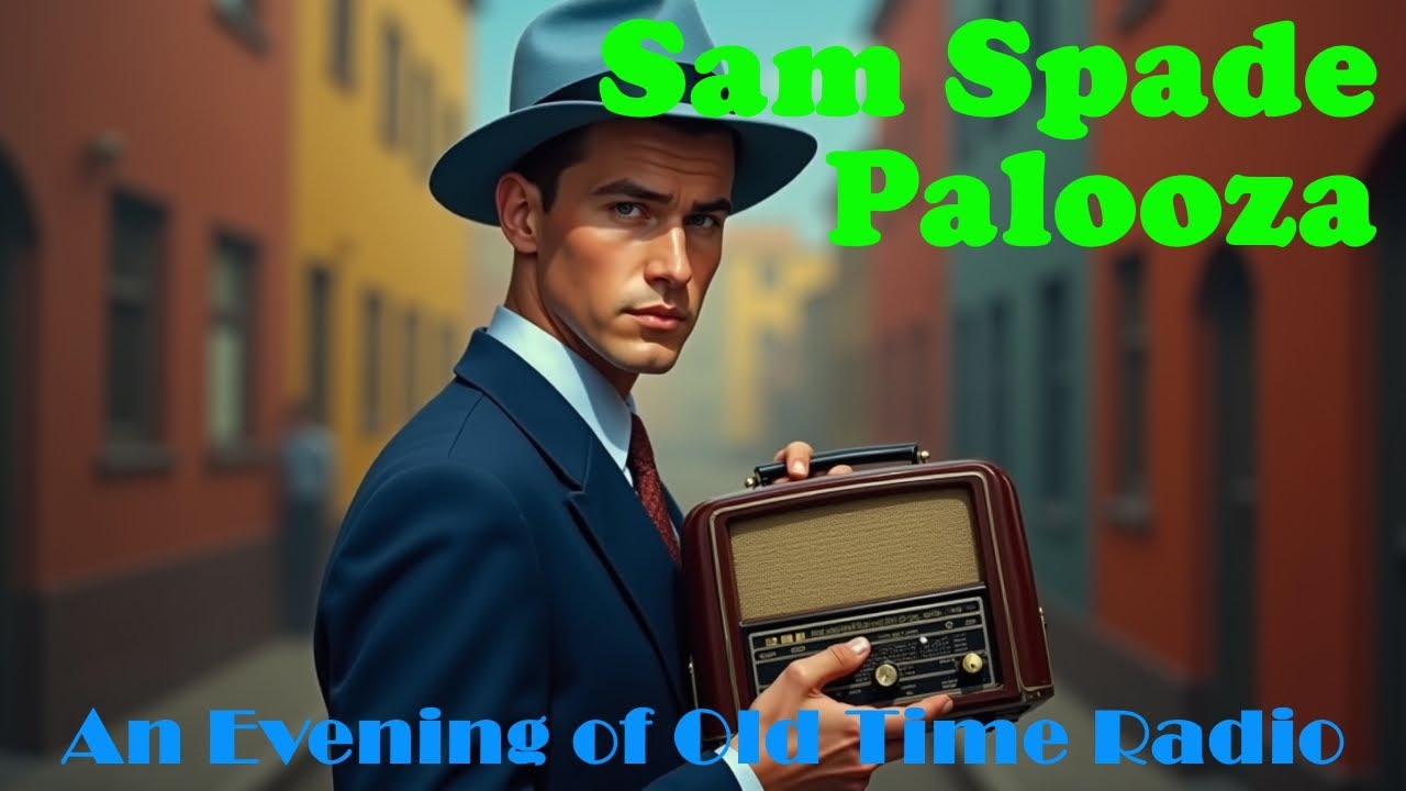 All Night Old Time Radio Shows | Sam Spade Palooza! | Classic Detective OTR Shows | 8 Hours!
