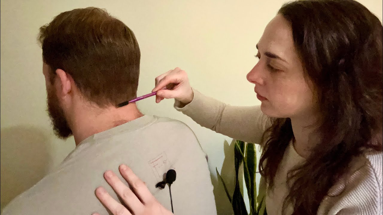 ASMR Nape of Neck Micro Attention, No Talking ✨ [Real Person ASMR]