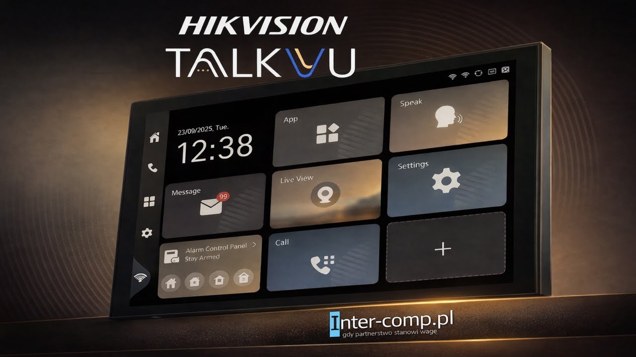 Hikvision TalkVu - stacja wewnętrzna i panel sterujący Android - www.kamery-ip.com