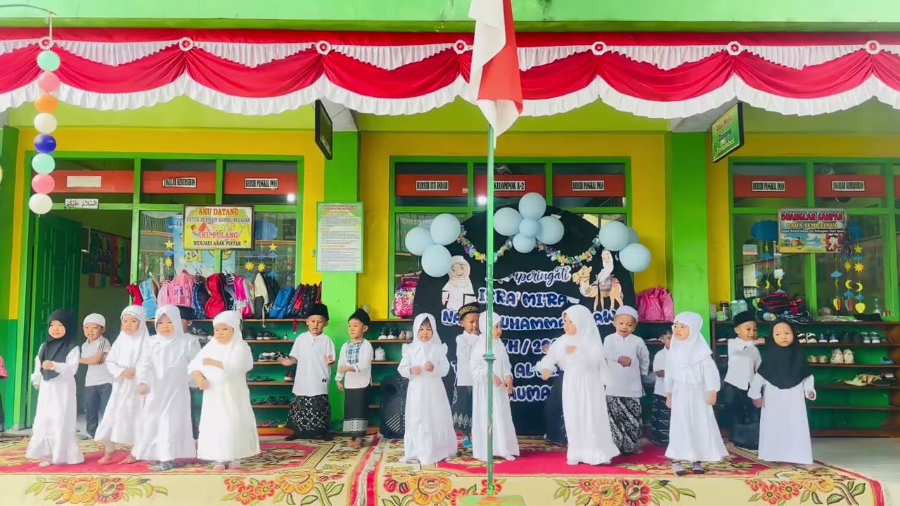 Tari Abatasa Dalam Rangka Memperingati Isro' Mi'roj Nabi Muhammad SAW