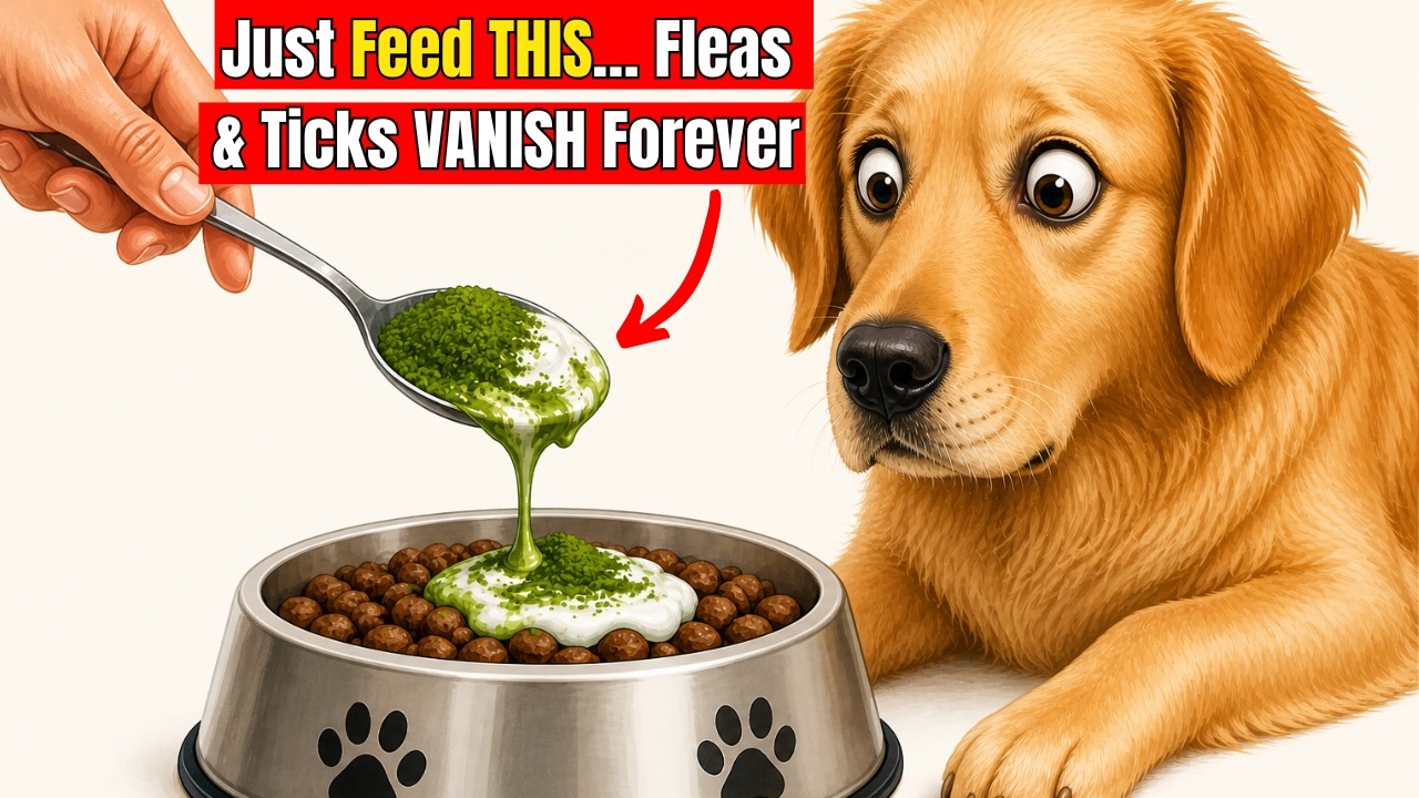 Just Put THIS in Your Dog&rsquo;s Food&hellip; Fleas & Ticks Will VANISH Overnight  (99% of Owners Don&rsquo;t Know)