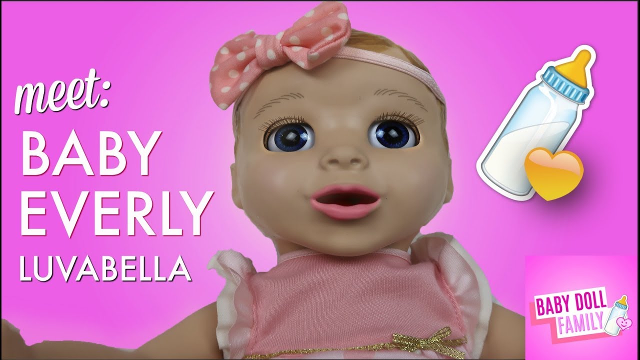 Luvabella Doll Comes To Life! Unboxing and Play + Feeding Time 🍼💕 | Meet Baby Everly!!