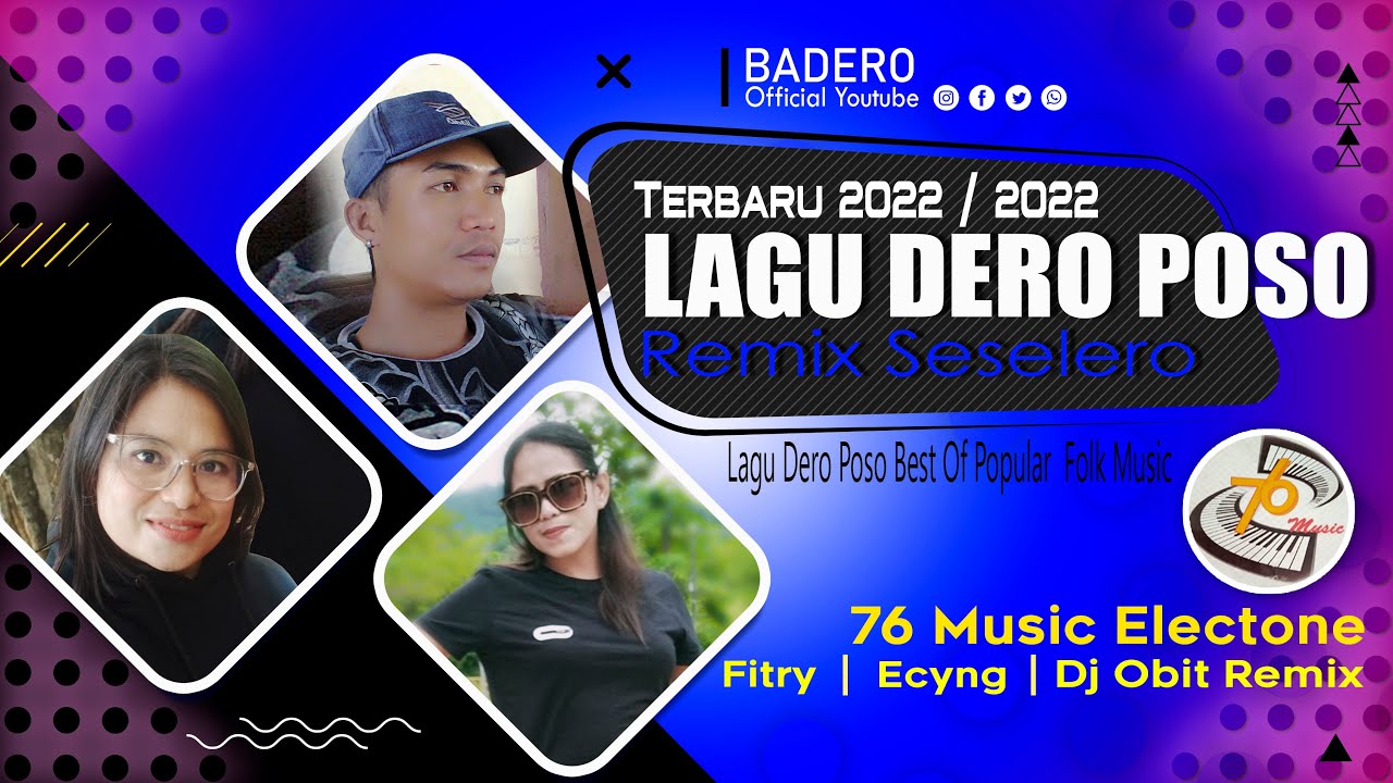 Lagu Dero 2022 Seselero  Remix Terbaru  ini Bersama 76 Music Electone : Dero ~ Badero Official
