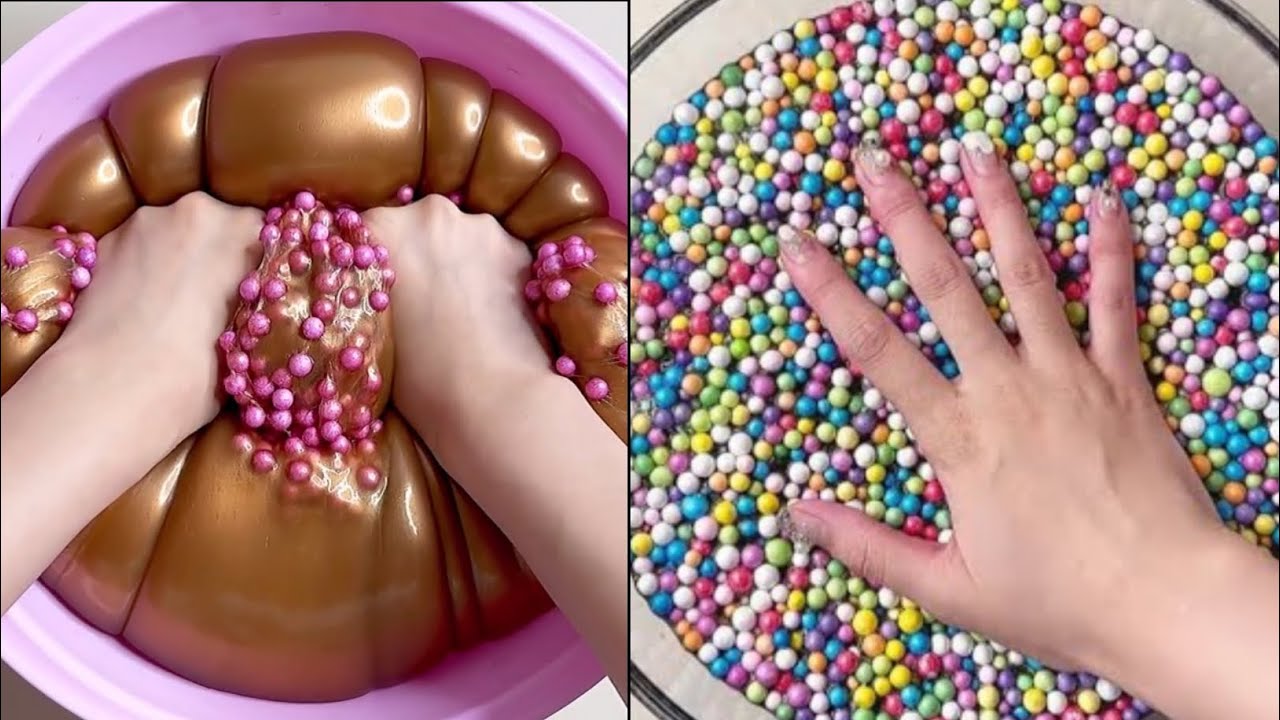 Most Relaxing and Satisfying Slime Videos #504 //Fast Version // Slimeing //