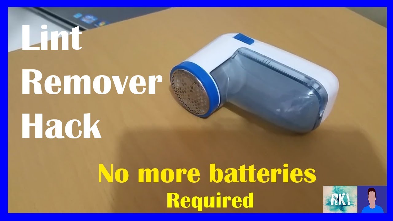 Hack Lint shaver and get rid of batteries forever