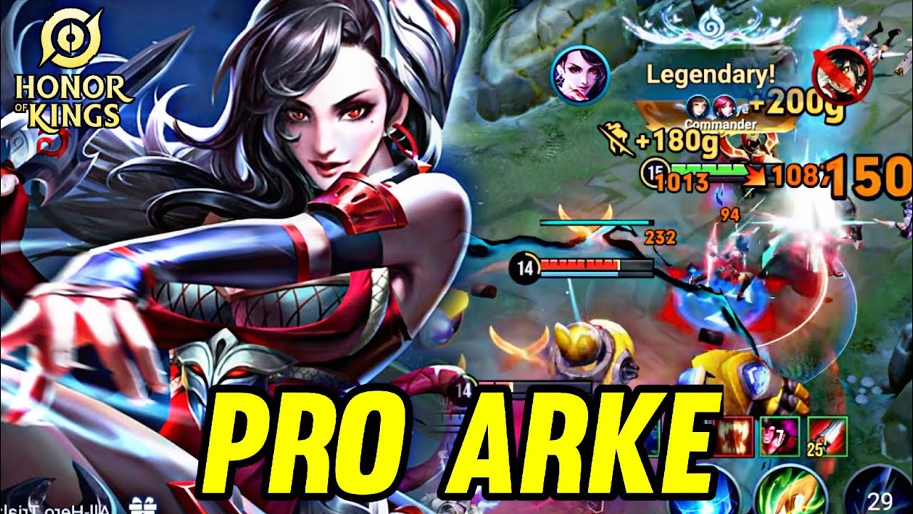 HOK : NEW HERO ARKE | PRO ARKE - HONOR OF KINGS