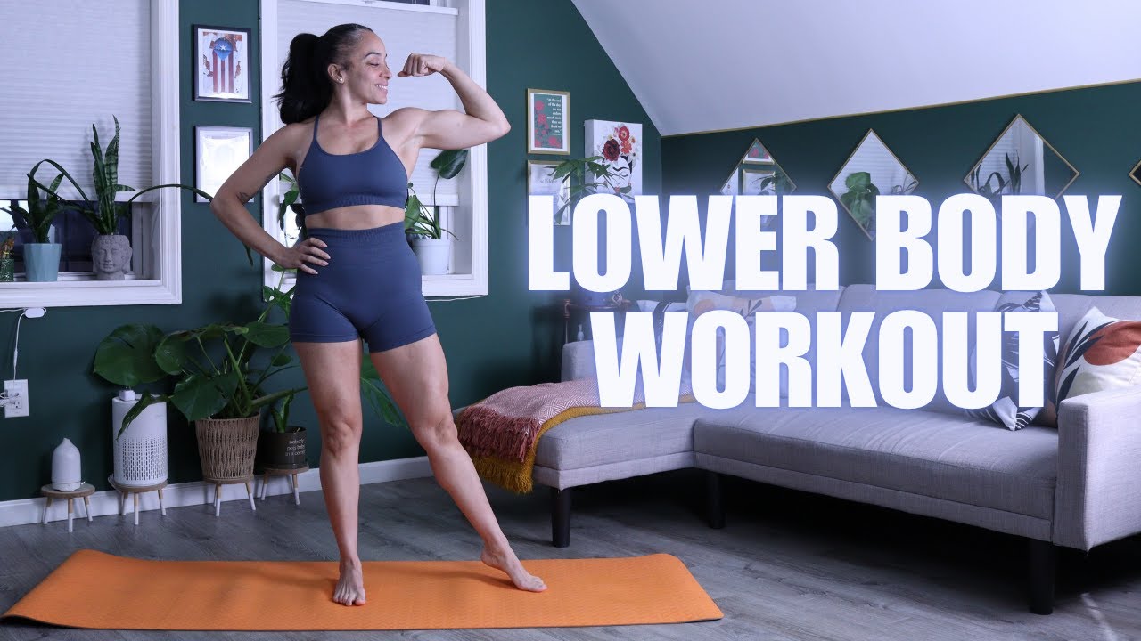 Lower Body Workout | Mini Band + Dumbbells (Medium Weight)