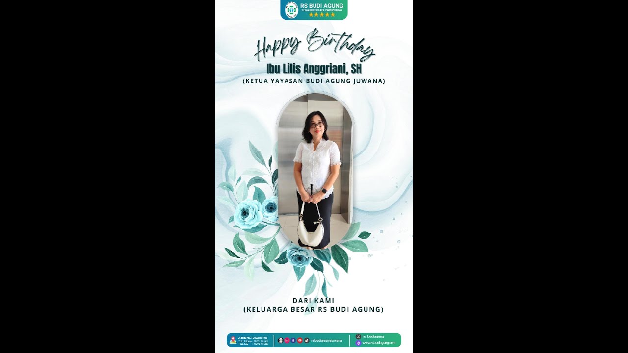 Selamat Ulang Tahun Ibu Lilis Anggriani, S.H ! Semoga Harimu Penuh Kebahagiaan.💖