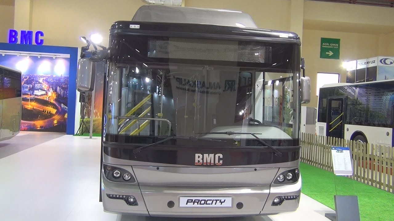BMC Procity CNG 12 M Bus (2016) Exterior and Interior