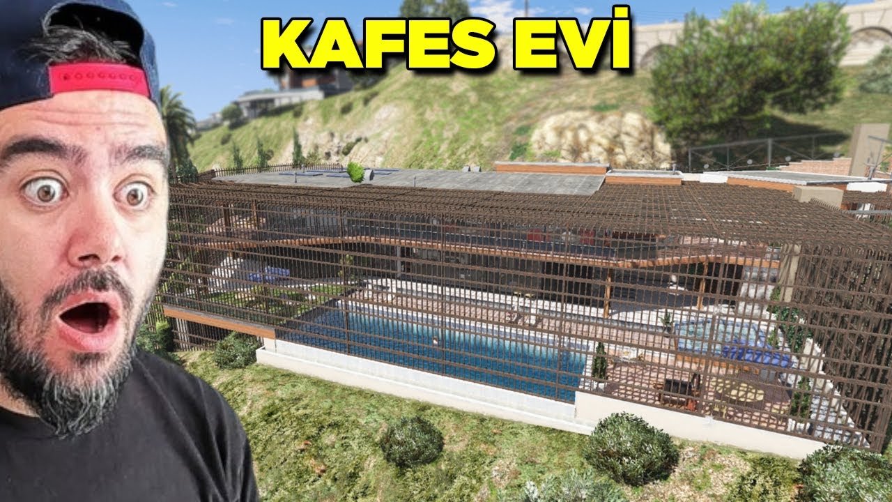 ELVEDA FRANKLIN EVINI KAFES YAPTILAR ÇIKAMIYOR - GTA 5 MODS