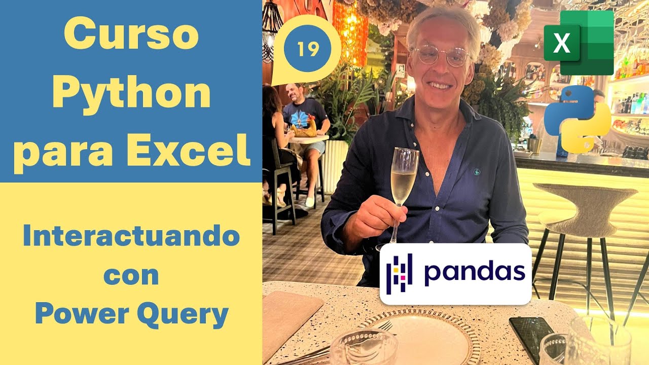🔊 Curso Python para Excel 19.- Interactuando con Power Query para Importar Datos Externos