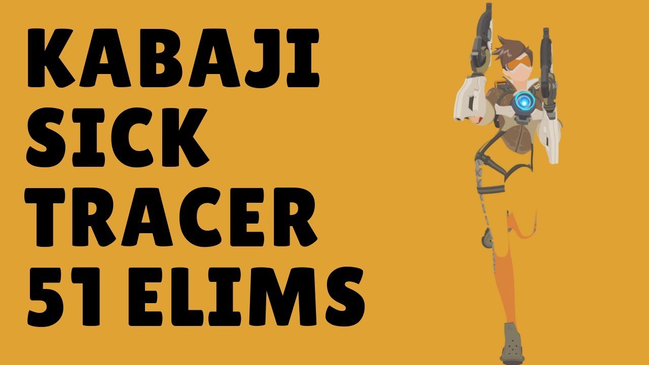 Overwatch Kabaji Monster Tracer Gameplay With 51 Elims