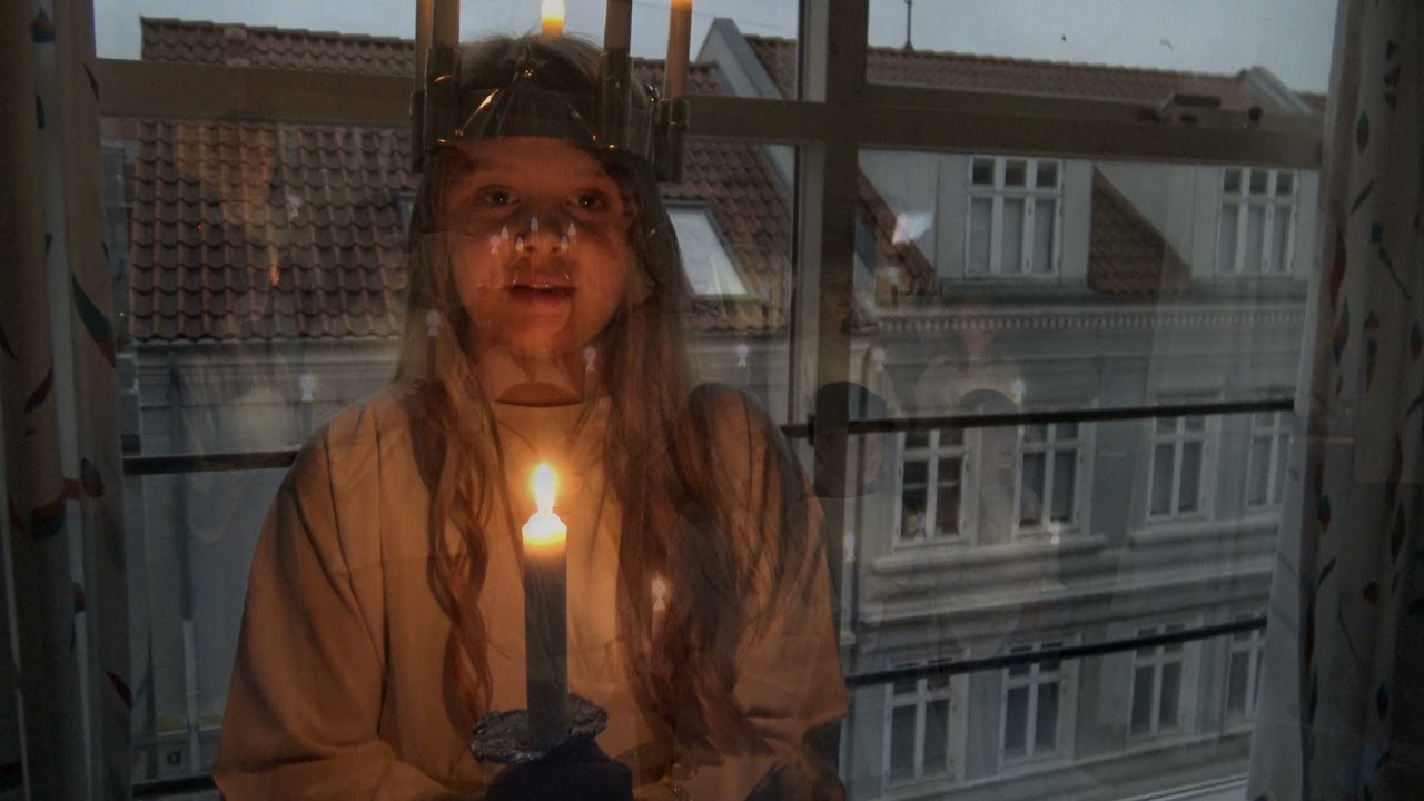 Luciasang på Kornmod
