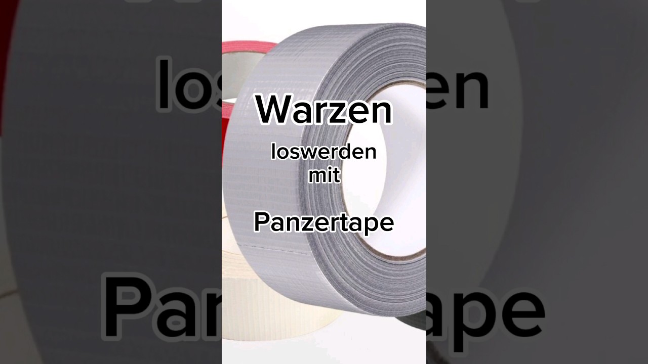 Warzen entfernen mit Panzertape #warze #diy #tips #fitness #beauty #hautpflege #fyp #f&uuml;rdich