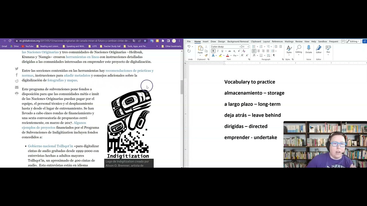 BTLPT/LOTE  Reading Comprehension 1 - Teacher Study Hall guided practice session
