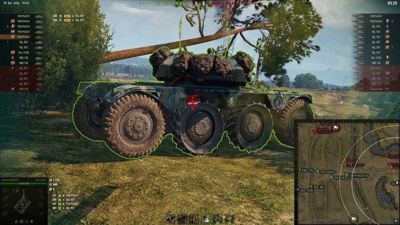 World of Tanks - MVPS vs TRVST - Advance - Prokhorovka