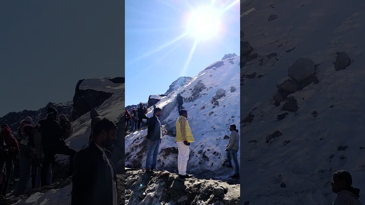 Kala pathhar #kalapathhar #northsikkim #northsikkimtour #sikkim #nature#snow #snowfall#india#gangtok