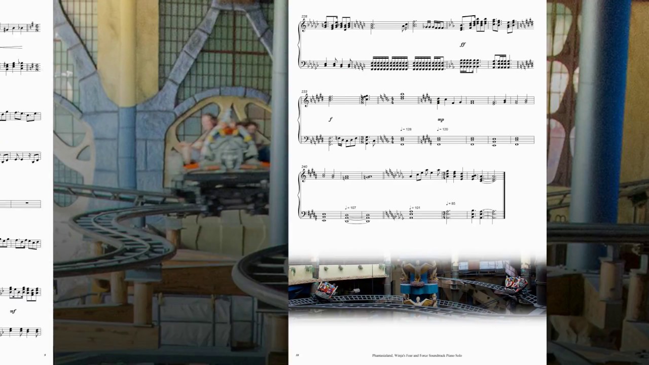 Winja's Fear and Force Soundtrack Piano Solo