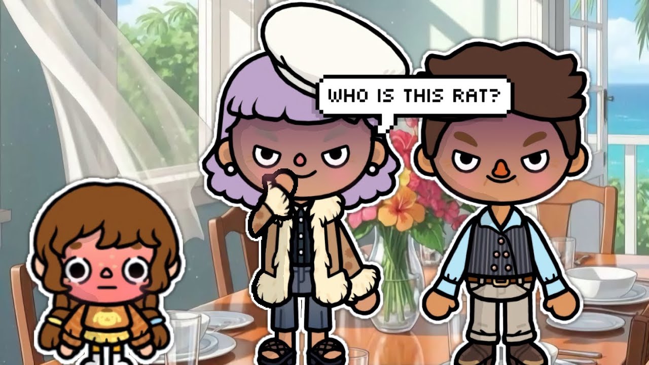 My *RUDE* Grandparents 👵👴 || *WITH VOICE* 🎙️|| Toca Boca TikTok Roleplay 🩵🌈