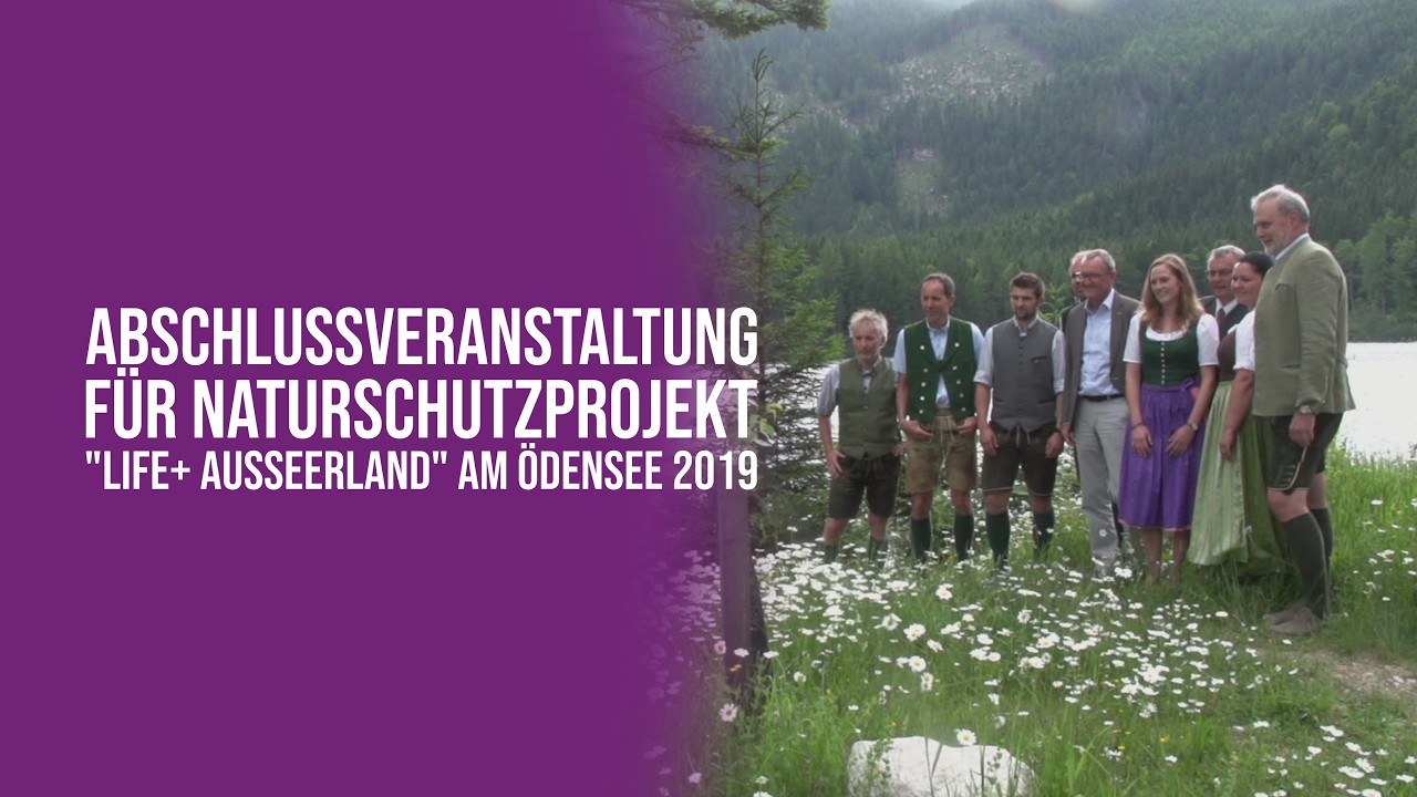 Abschlussveranstaltung für Naturschutzprojekt 