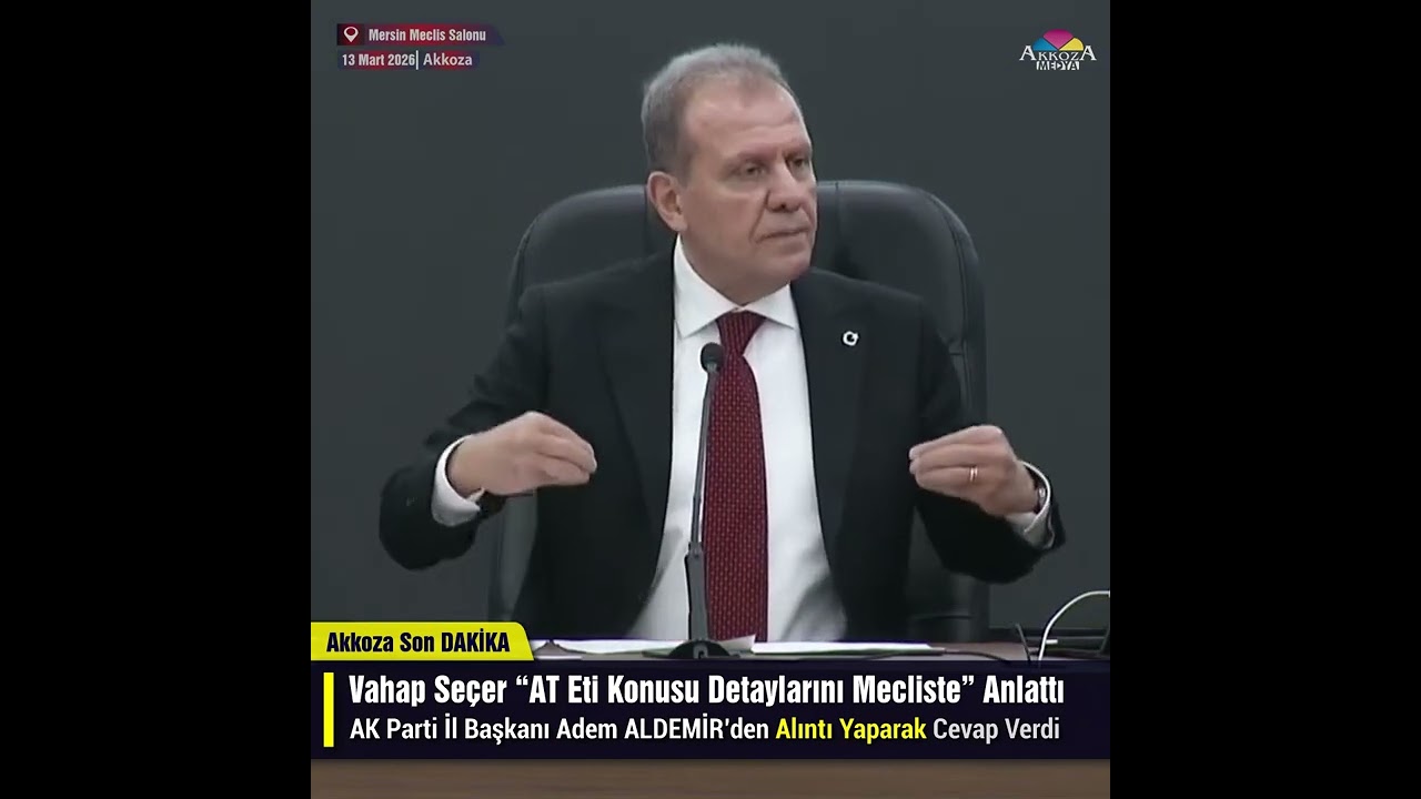 Son Dakika | Vahap Seçer At Eti Konusunu Detaylarını Mecliste Anlattı, Adem Aldemir’den Alıntı Yaptı