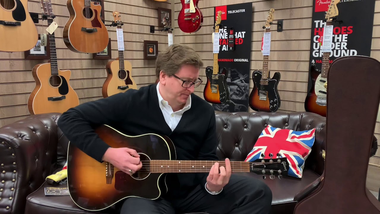 Gibson Montana J-45 Cutaway Vintage Sunburst RS45ECN19
